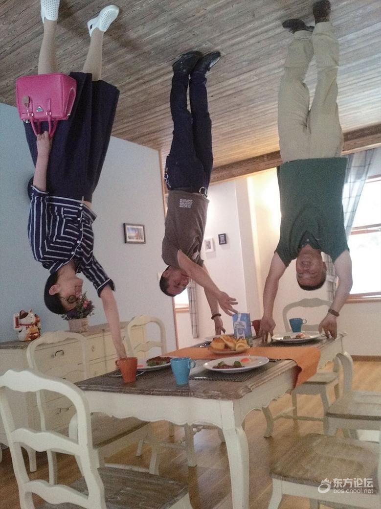 单休一日游,奉化岩头漂流,奇异屋(传说中的倒立